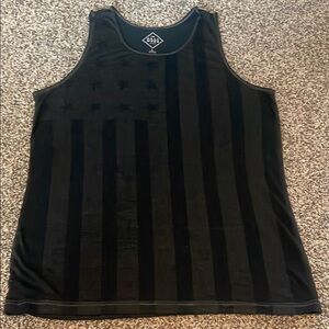 Well Worn Black Muscle Tee